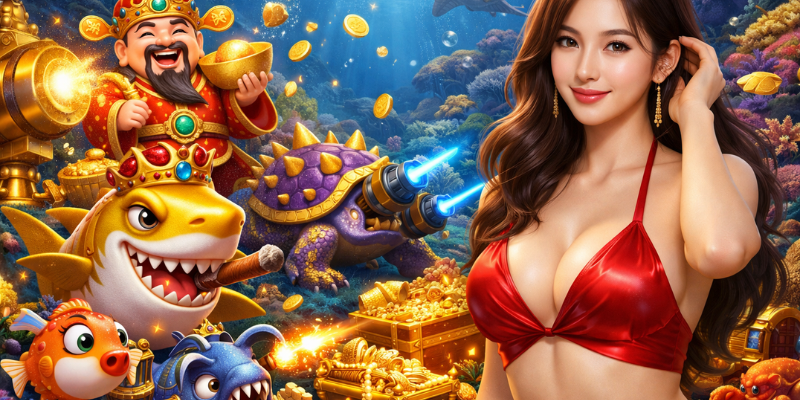 Trải Nghiệm Bắn Cá Thần Tài Đổi Thưởng Cực Hấp Dẫn Tại Sunwin